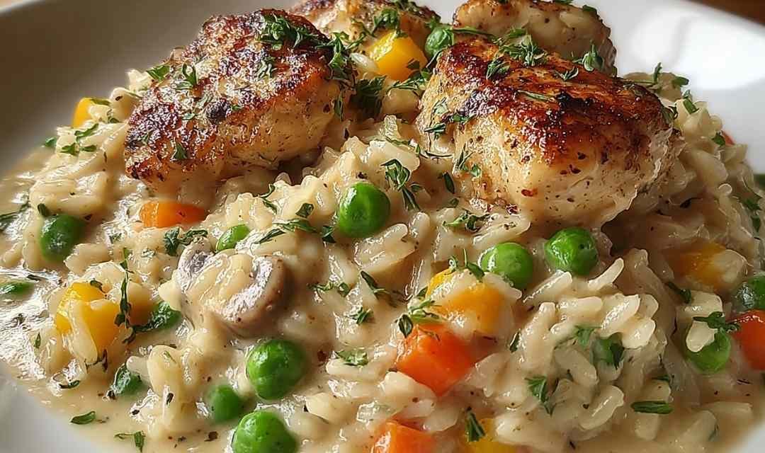 No Peek Chicken with Rice