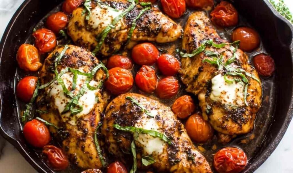 one-pan-balsamic-chicken-skillet-recipe