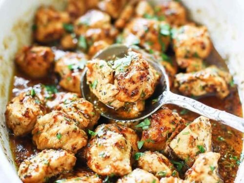 oven-baked-chicken-bites-in-baking-dish
