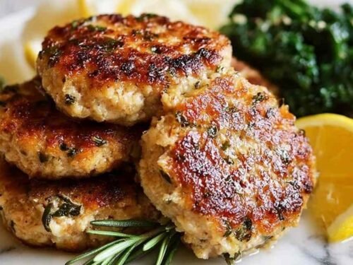 rosemary-lemon-chicken-patties-plated