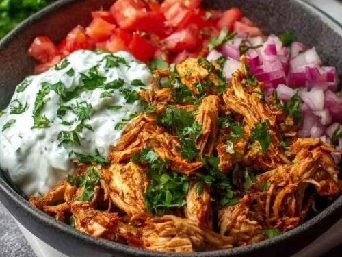 slow-cooker-chicken-shawarma-bowl-with-parsley