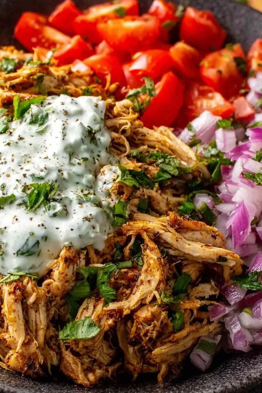 slow-cooker-chicken-shawarma-bowl-with-parsley