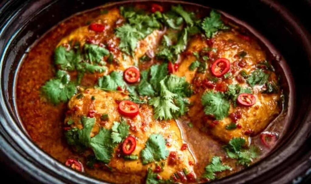 crockpot-thai-peanut-chicken-bowl-jasmine-rice