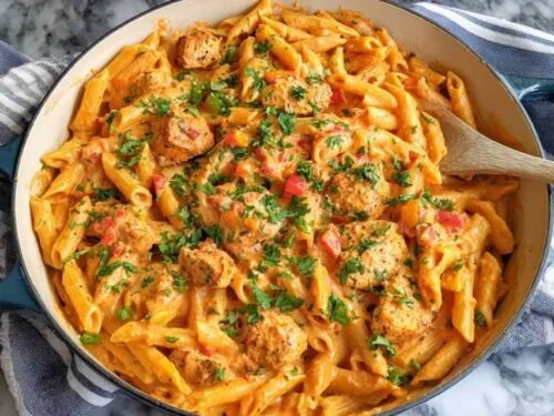 southwest-chicken-alfredo-skillet-recipe