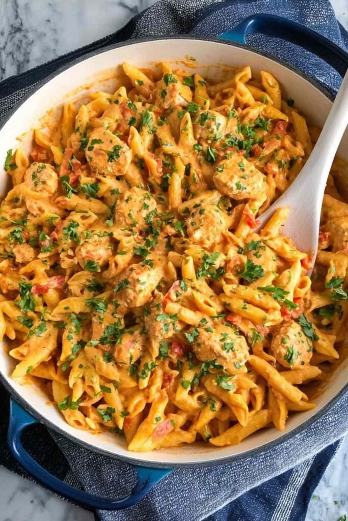 southwest-chicken-alfredo-skillet-recipe