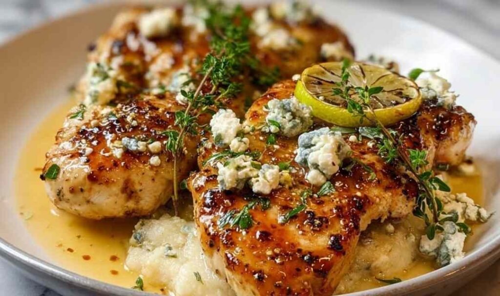 hot-honey-infused-feta-chicken-skillet
