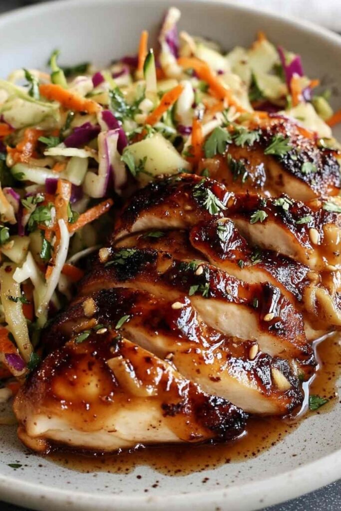 sticky-apple-cider-chicken-skillet-glaze