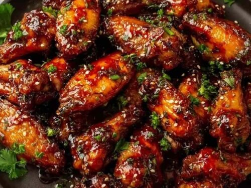 sweet-and-spicy-chicken-wings-glazed-close-up