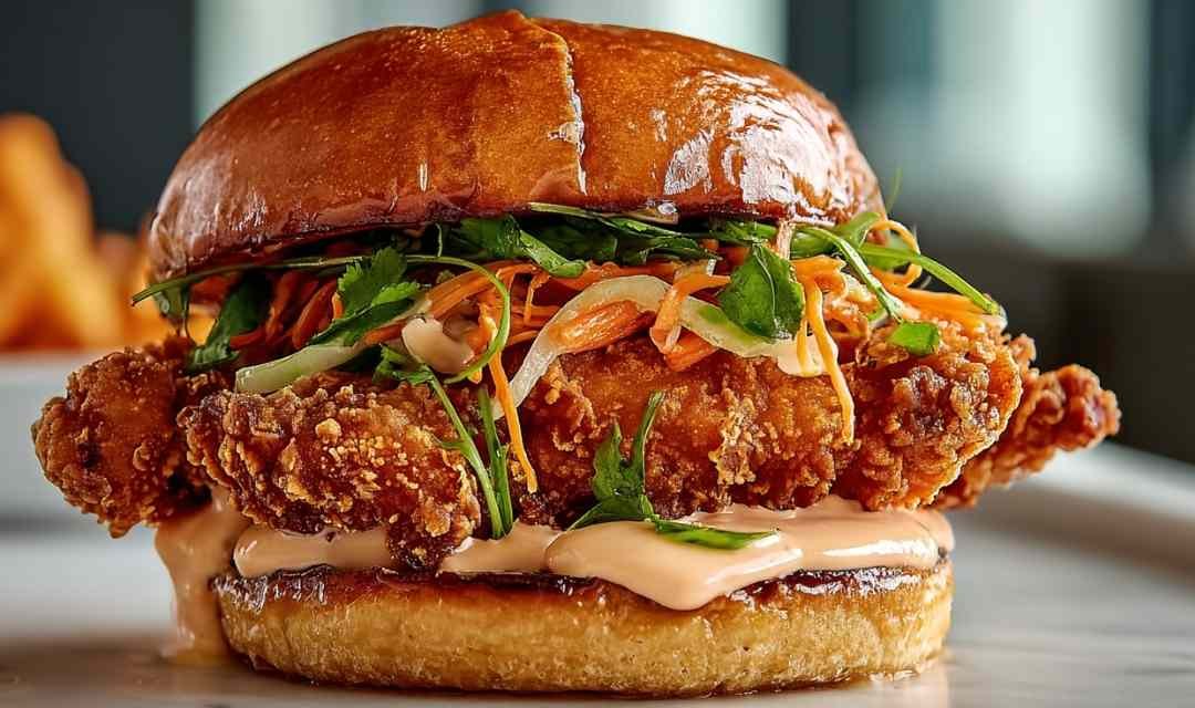 Thai Fried Chicken Sandwich