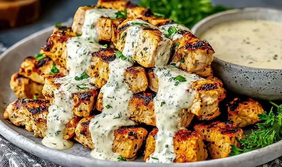 Chicken Shawarma with Garlic Sauce
