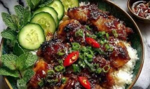 Vietnamese Lemongrass Chicken vietnamese-lemongrass-chicken-marinade-raw-thighs