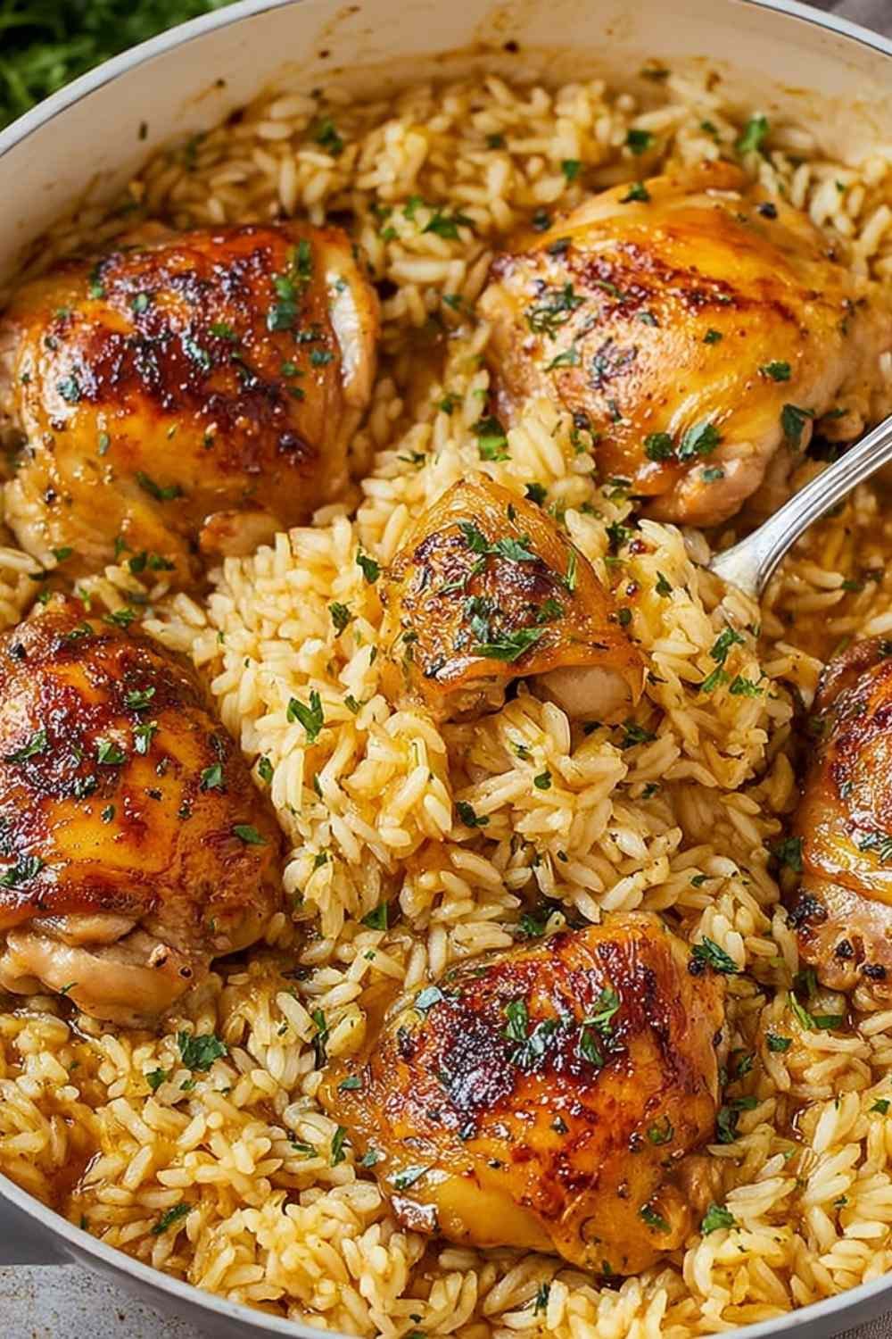 chicken-thighs-and-rice-one-pan-recipe