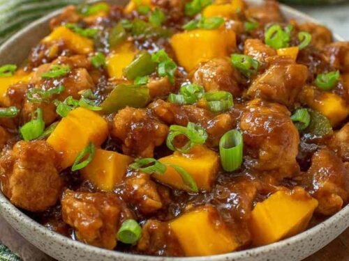 chinese-style-mango-chicken-stir-fry-bowl