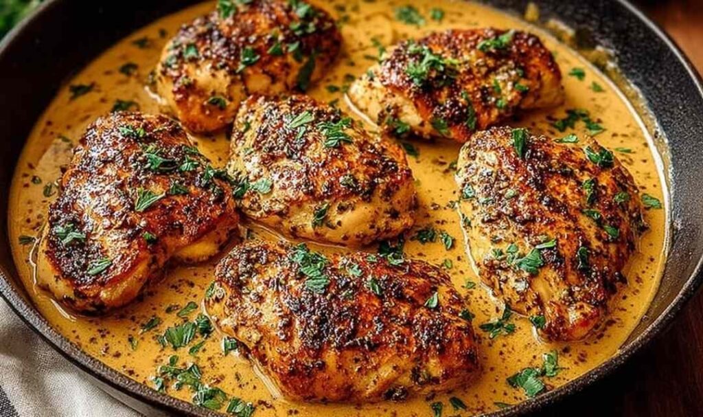 cowboy-butter-chicken-creamy-garlic-herb-skillet