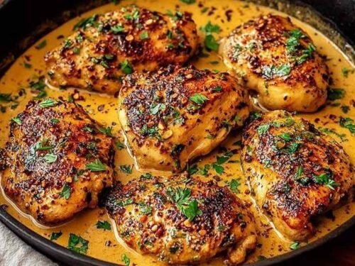 cowboy-butter-chicken-creamy-garlic-herb-skillet