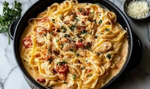 creamy-cajun-chicken-pasta-skillet-recipe