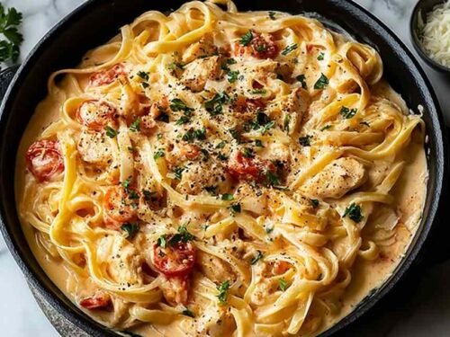 creamy-cajun-chicken-pasta-skillet-recipe