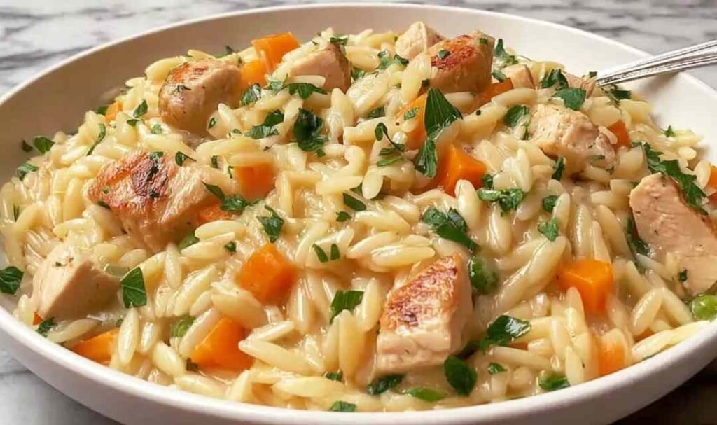creamy-chicken-pot-pie-orzo-recipe