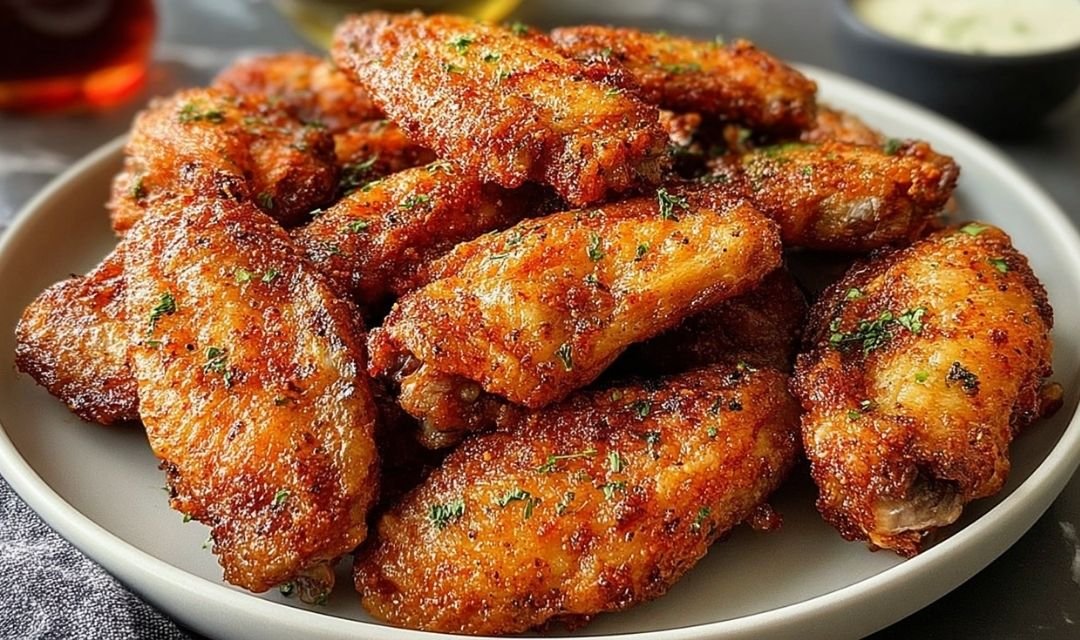 Crispy Dry Rub Chicken Wings