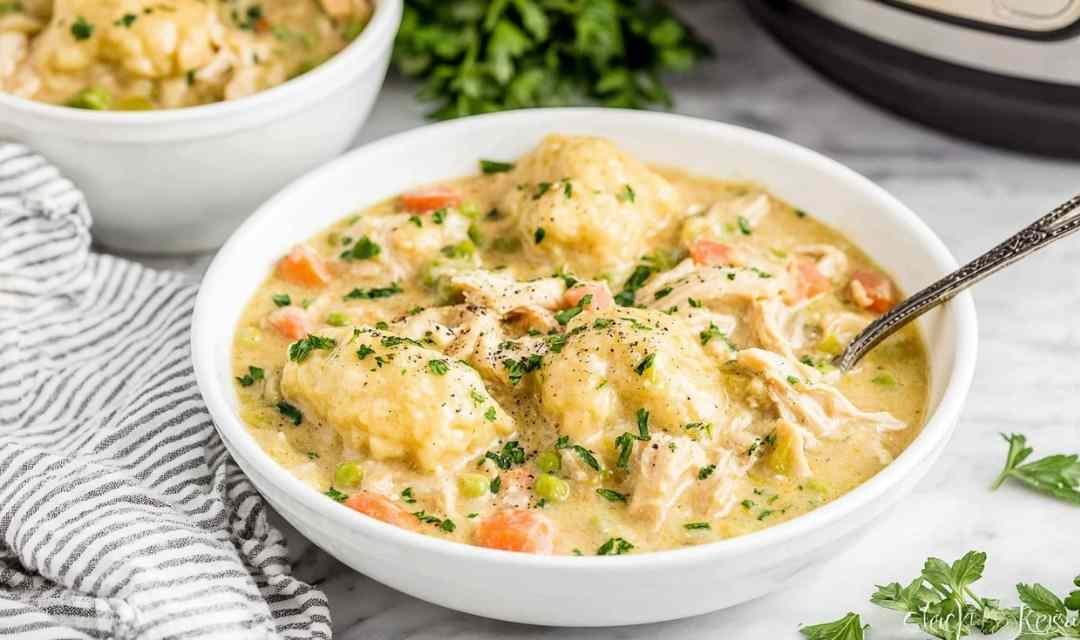Crockpot Chicken and Dumplings