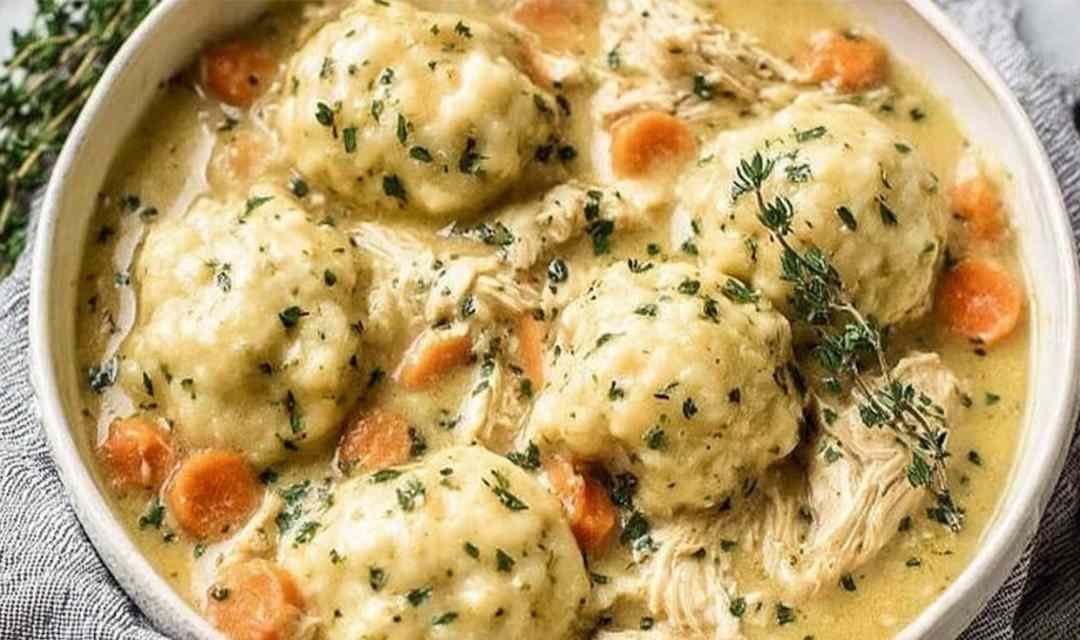 Easy Chicken and Dumplings