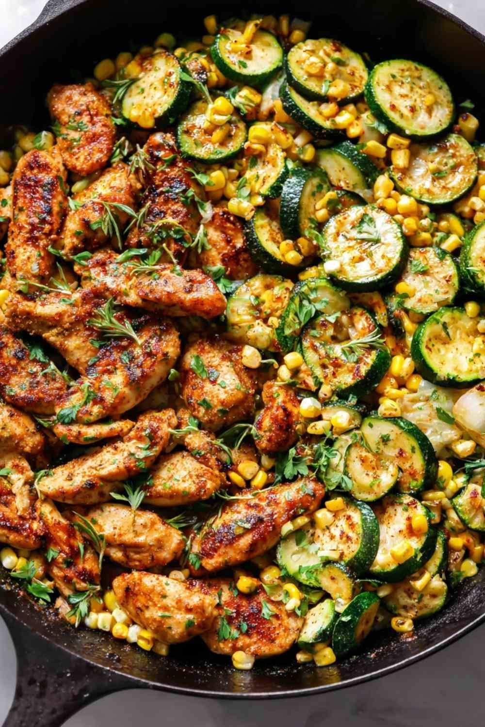 garlic-butter-chicken-zucchini-corn-recipe