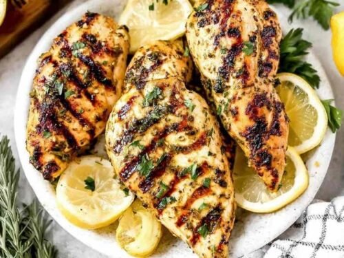 greek-chicken-marinade-ingredients-measuring-jug