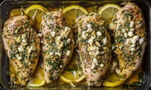 greek-chicken-marinade-bowl-lemon-garlic-herbs