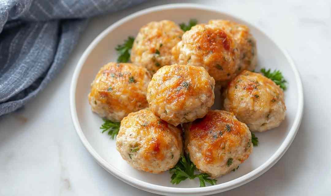 Ground Chicken Meatballs for Kids