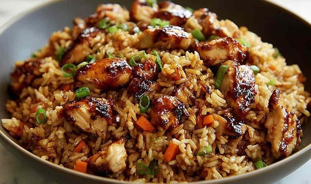 japanese-bbq-chicken-fried-rice-recipe