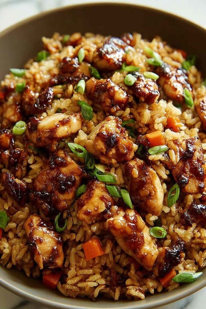 japanese-bbq-chicken-fried-rice-recipe