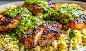 peruvian-chicken-and-rice-with-green-sauce-bowl