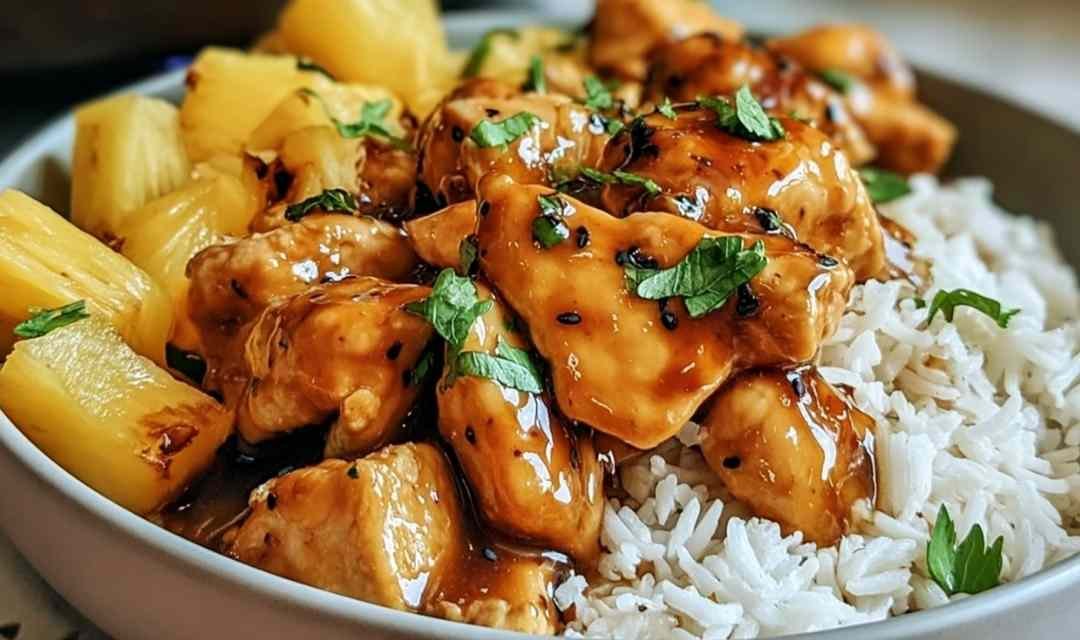 Pineapple Chicken and Rice