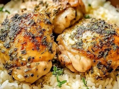 slow-cooker-lemon-garlic-chicken-plate-parsley