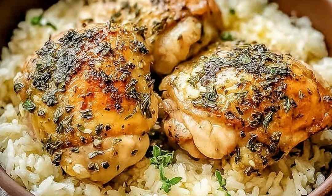 Slow Cooker Lemon Garlic Chicken